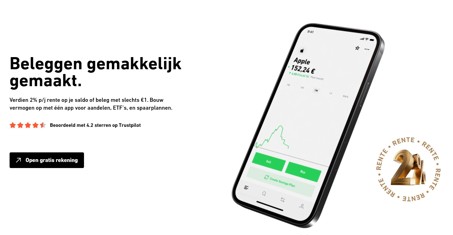 Beleggingsrekening bij Trade Republic